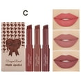 thumbnail image 1 of Juego de lápices labiales biselados 3 piezas Kit de color de labios mate Lápiz labial voluminizador de larga duración para todos los tonos de piel, set de maquillaje de aplicación suave y no, 1 of 3