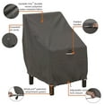 thumbnail image 4 of Classic Accessories Ravenna® High Back Patio Chair Cover - Premium Outdoor Furniture Cover with Water Resistant Fabric (55-144-015101-EC), 4 of 18