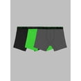 thumbnail image 3 of Fruit of the Loom Men's Breathable Micro-Mesh Boxer Briefs,Assorted 3 Pack,Medium, 3 of 3