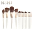 thumbnail image 3 of 13PCS Makeup Brush Set - Eyebrow Foundation Eyeshadow Cosmetic Brushes, Brochas Para Maquillaje, Makeup Brush Kit for Women, Professional Makeup Tools, Birthday, Christmas, Holiday Gift, 3 of 9
