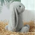 thumbnail image 6 of Kiewfjdk Soft Easter Bunny Plush Toy - Cute Stuffed Rabbit Animal | Fluffy Long-Ear Bunny for Kids, Bunny Stuffed Animal, Easter Decor & Nursery | Gray Colors (Perfect for Mother's Day Gifts), 6 of 9