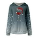 thumbnail image 5 of WILLBEST Sudadera de Mujer Cozy Style de Manga Larga con Capucha y Estampado Festivo, Ideal para Estar Cómoda En Casa y para Actividades Al Aire Libre Chica​​, 5 of 5