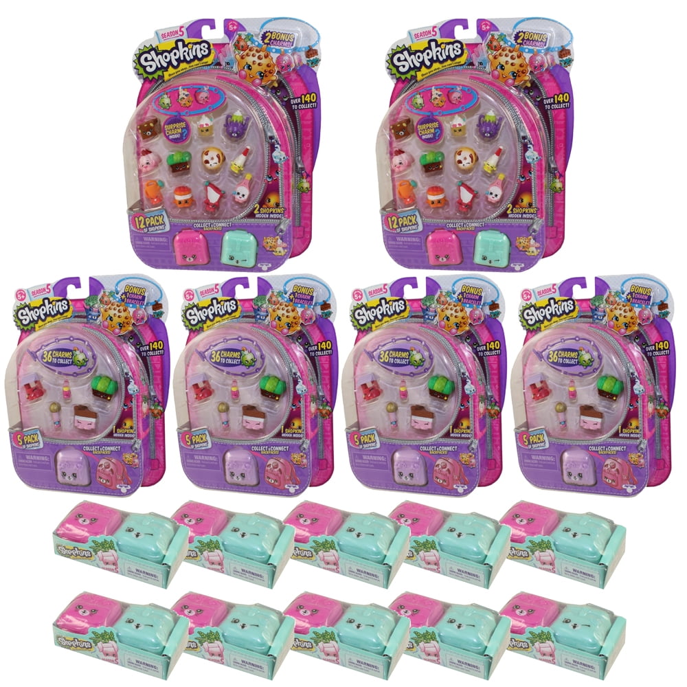 Shopkins Collectible Figures Season 5 Mega Combo Lot 64 Shopkins
