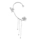 thumbnail image 2 of Pendientes para mujer, regalos para mujer, borlas, flores, pendientes colgantes, moda francesa, sin perforaciones, pendientes, clips para las orejas, pendientes, cosa, 2 of 5