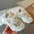 thumbnail image 5 of YunPes Girls Sparkly Platform Sneakers Rhinestone Butterfly & Lace Bow Trendy Casual Sport Shoes for Toddler & Little Kids, 5 of 9