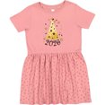 thumbnail image 3 of Inktastic New Year 2026 Party Hat Girls Toddler Dress, 3 of 5