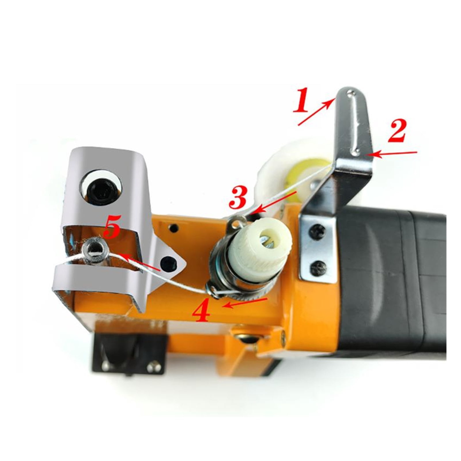 210W Electric Handheld Sewing Machine 36V Lithium Battery Rechargeable Protable Sewing Machine Woven Bag Sealing Machine ,Easy to Use