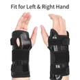 thumbnail image 4 of Carpal Tunnel Syndrome Wrist Brace Night Support. Night Wrist Splint Hand Support with Met, 4 of 5