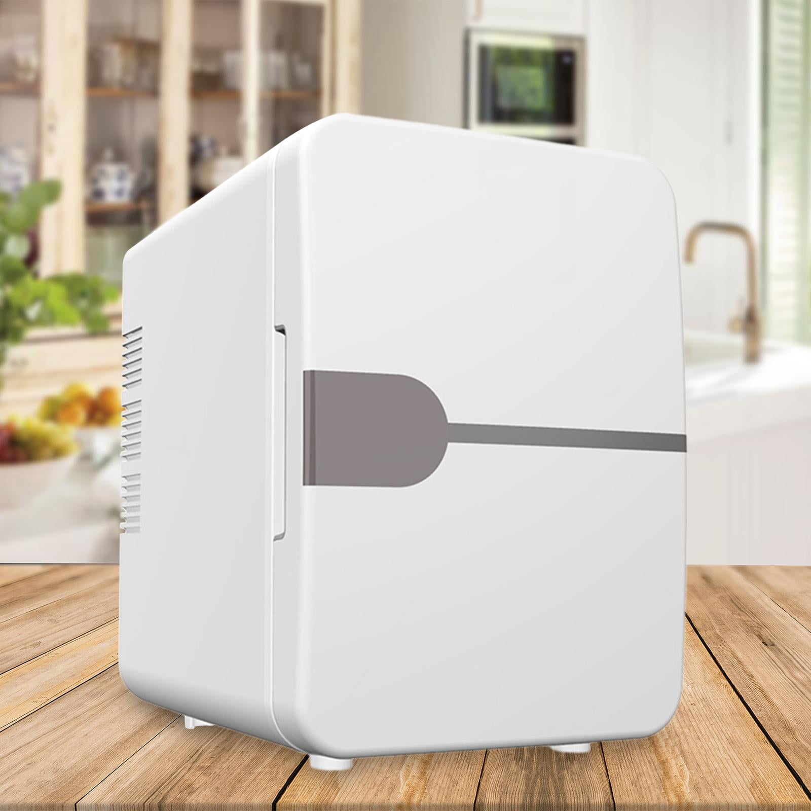 Baoblaze Compact Refrigerator Little Tiny Fridge Lightweight Multipurpose Mini Fridge White