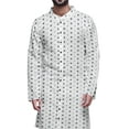 thumbnail image 2 of Atasi Party Wear Kurta Set For Men Mandarin Collar Ethnic Printed Kurta Pajama, 2 of 2