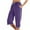 Purple, variant on Bmisegm Women's Casual Pants Comfortable Versatile Fashionable Everyday Outdoor Active Wear Black XXL