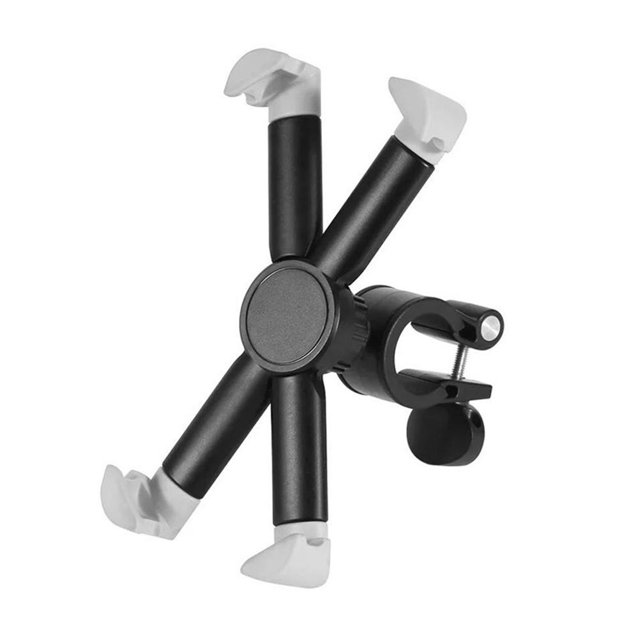 Soporte Para Teléfono De Bicicleta Soporte Ajustable Para Manillar De Motocicleta Abrazadera Para Teléfono Scooter Clip Para Teléfono Sweethay OD015849-02