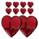 thumbnail image 4 of 10 broches de corazón rojo con forma de corazón, para electrocardiograma, para el Día de San Valentín, para enfermeras y médicos, 4 of 8