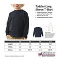 thumbnail image 6 of Old Glory Toddler Santa Sleigh Ugly Christmas Sweater Long Sleeve T Shirt, 6 of 6