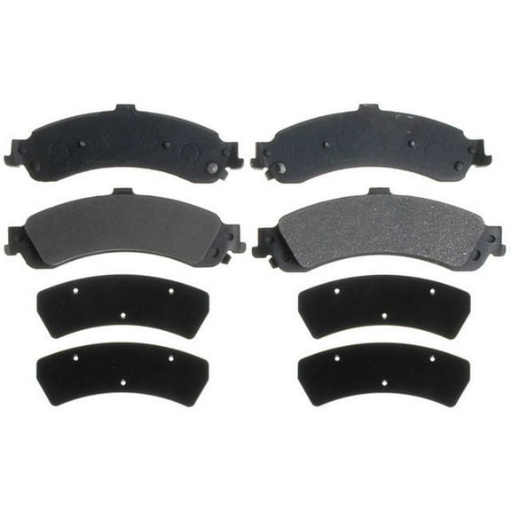 Rear Brake Pad Set - Compatible with 2000 - 2006 GMC Yukon 2001 2002 2003 2004 2005