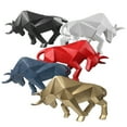 thumbnail image 4 of Maytalsory Add Character To Home Remarkable Bull Sculpture Wonderful Gift Decoration Bulls golden, 4 of 6