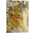 thumbnail image 1 of ARTCANVAS Two Young Girls Among Flowers 1912 Canvas Art Print by Odilon Redon - Size: 26" x 18" (1.50" Deep), 1 of 9