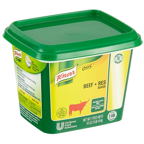 Knorr Beef Base 1 lb. Container - 12/Case