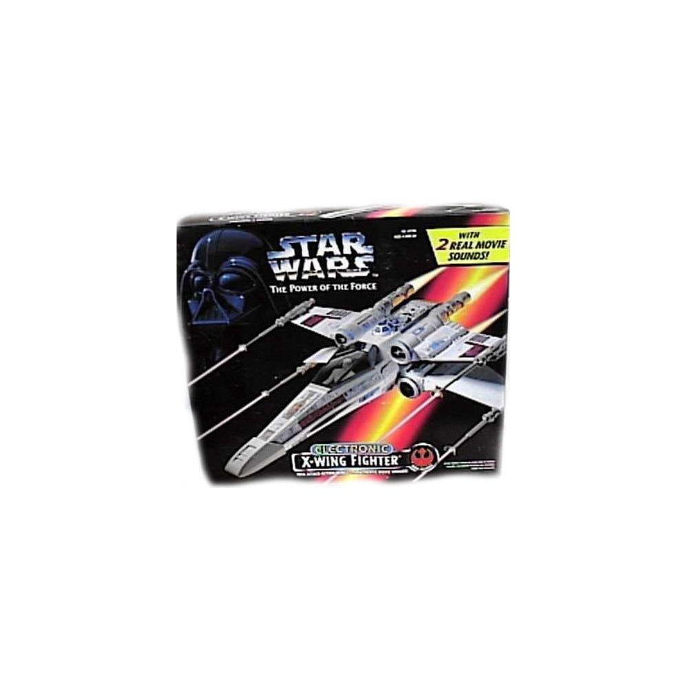 Star wars power of the force electronic xwing fighter