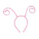 thumbnail image 3 of Diadema con antenas de animales, banda elástica para el cabello con dibujos animados para mujeres y niños, ideal para fiestas. Rosa, 3 of 9