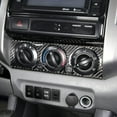 thumbnail image 4 of TINKI Soft Carbon Fiber Car Center Control Air Conditioning Adjustable Trim Sequins Stickers Trim Fit For Toyota Tacoma 2006 2007 2008 2009 2010 2011 2012 2013 2014 2015, 4 of 7