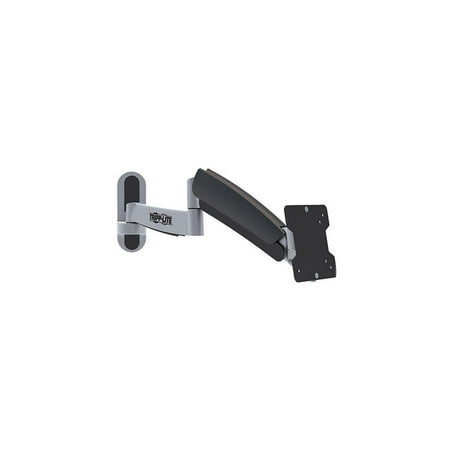 UPC: 0037332183538 | TRIPP LITE DWM1327SP Black 13 – 27 Full-Motion Wall Mount w/ Screen Level Adjustment for Flat-Screen Displays