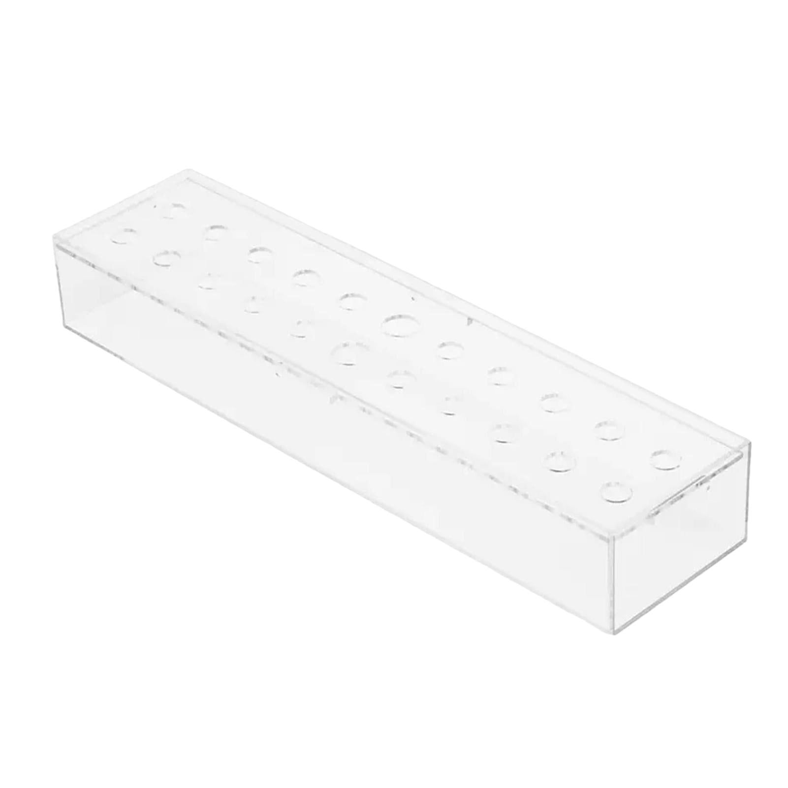 Acrylic Flower Vase Clear Rectangular Floral Vase Home Centerpiece