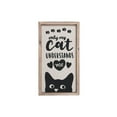 thumbnail image 1 of Framed Only My Cat Understands Me Sign, 1 of 4