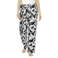 thumbnail image 2 of Lsque Yin And Yang Print Women's Pajama Pants, Lounge Pant - Comfortable Home Wear,Elastic Waistband, Stylish Design-Large, 2 of 9