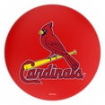 thumbnail image 2 of St. Louis Cardinals 25" Swivel Counter Stool with Chrome Accent, 2 of 2