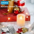 thumbnail image 4 of CR2032 Battery CR2032 3V Lithium Button Cell 230mAh 250 Count, 4 of 8