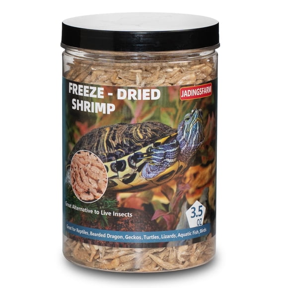 JADINGSFARM Alimento para tortugas de camarón de río liofilizado 100 g