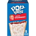 thumbnail image 3 of (12 pack) Pop-Tarts Frosted Strawberry Toaster Pastries, Breakfast Foods, Shelf-Stable, 13.5 oz (8 Count), 3 of 15