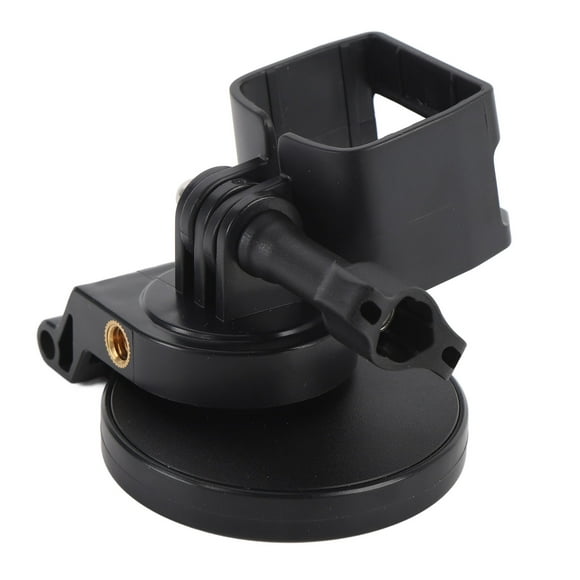 Magnetic Mount Stand for  3, Aluminum Alloy ABS Lightweight Side 1/4 Screw Hole Multi Angle Adjustable Magnet Bracket Expansion Adapter  for Iron Railing