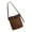 Coffee, variant on Eye Catching Convertible Shoulder Purse Spacious Retro Style Suedes Handbag