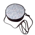 thumbnail image 4 of Lsque Blue Butterfly Pattern Shoulder Bag – Microfiber Leather Crossbody with Detachable Strap & Handle Ring, Waterproof & Durable, Elegant Everyday Carry, 4 of 5