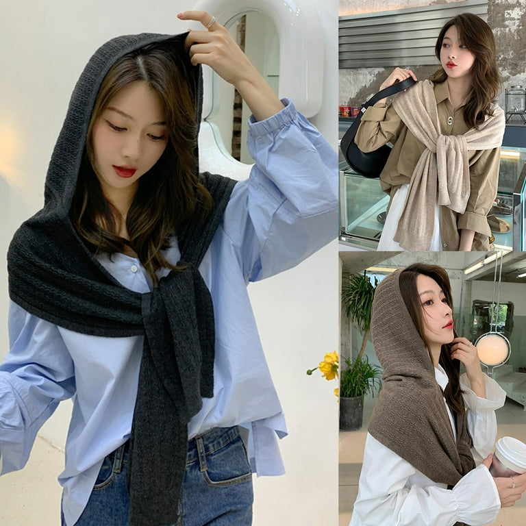 Hooded Fashion Wrap