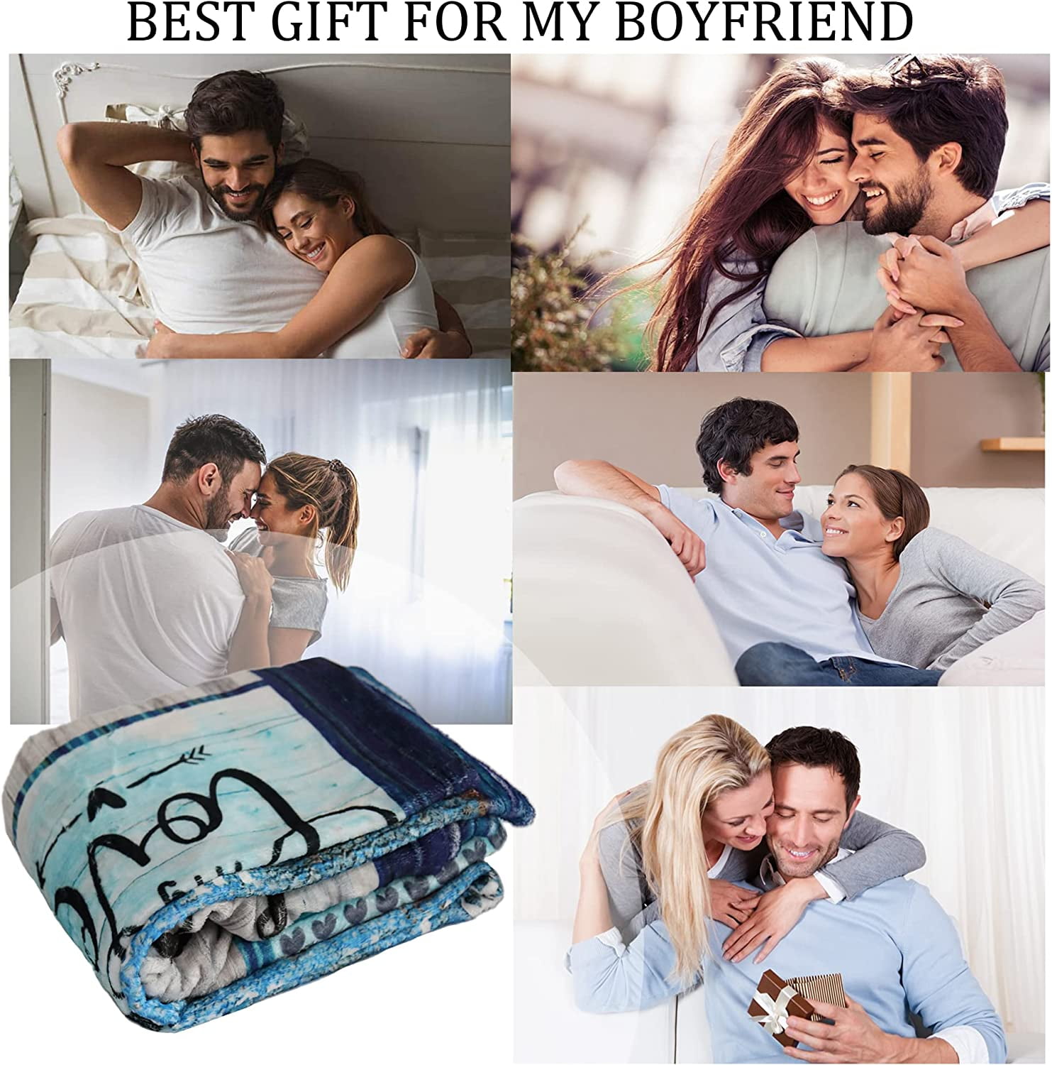 Blanket for Boyfriend, Boyfriend Gifts from Girlfriend