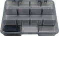 thumbnail image 5 of Caja de pesca señuelo portátil impermeable cebo gancho cajas herramienta (grande) rojo, 5 of 5
