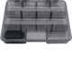 thumbnail image 2 of Caja de pesca portátil impermeable cebo señuelo gancho caja herramienta de pesca (trompeta azul), 2 of 4