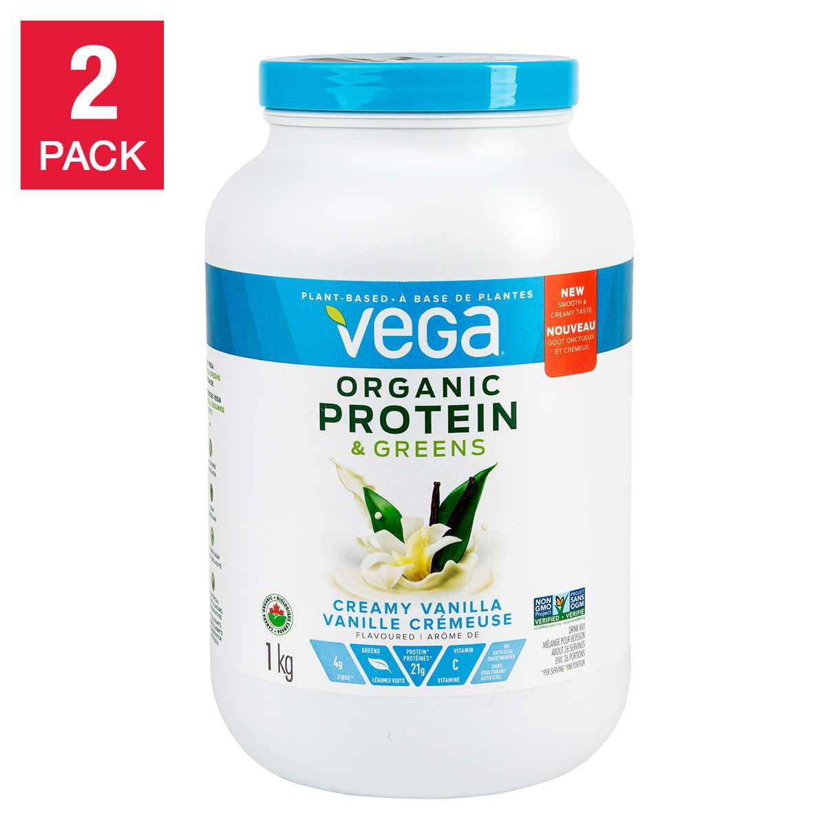 Vega Organic Protein & Greens Powder, 2pack Walmart Canada