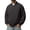 Black, variant on Mens Bomber Jacket Lightweight Thin Windbreaker Jackets Casual Summer Coats with Zipper Pockets Gray XL