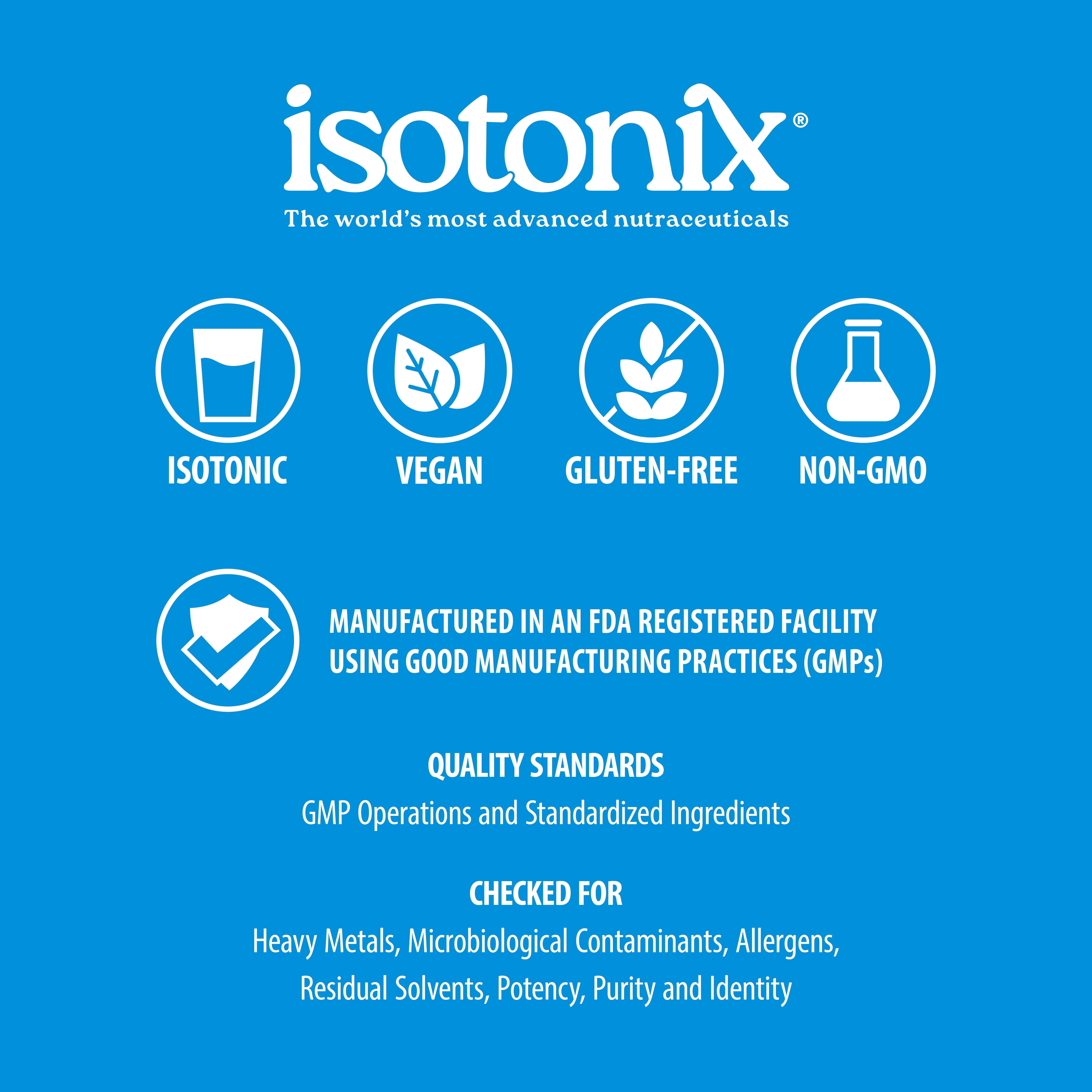 Isotonix Digestive Enzymes with Probiotics: Advanced Digestive Support, Nutrient Absorption, Healthy Cholesterol & Skin with DigeZyme & Lactospore – Isotonic Drink Mix, 90 Servings.
