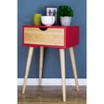 thumbnail image 6 of heather ann creations euro single drawer end table, 6 of 10