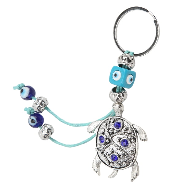LLavero de mal de ojo amuleto de mal de ojo ampliamente utilizado diseño de tortuga de aleación duradera para bolsa para llaves para pared ANGGREK Otros