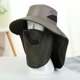 thumbnail image 1 of Sombrero con protección UV Irfora Sombrero con protección UV Gorro de senderismo con malla extraíble, tapa con solapa para el cuello, gorra de pesca para hombre y mujer Irfora Sombrero con protección UV, 1 of 5