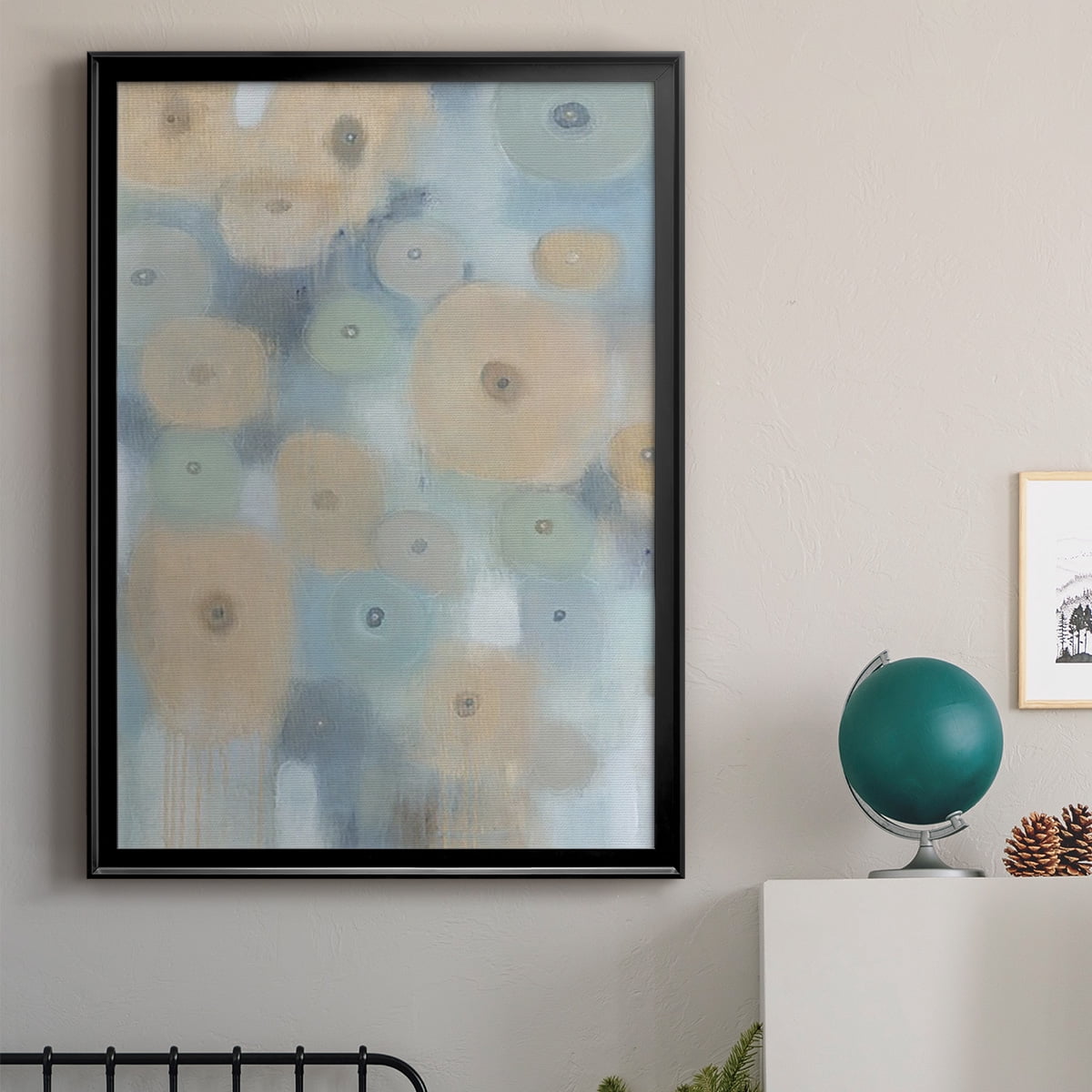 Spinning Wheels I Premium Framed Print, in Gold, Black, or Silver - Ready to Hang