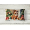 thumbnail image 4 of Dogue de Bordeaux Cozy Christmas Throw Pillow 12 in x 16 in, 4 of 4