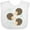 AA-White, variant on Inktastic Hedgehog for Girls Girls Baby Bib