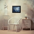 thumbnail image 4 of Nai, Danhui 14x12 Black Modern Framed Museum Art Print Titled - Fresh White Bouquet Dark Blue, 4 of 5